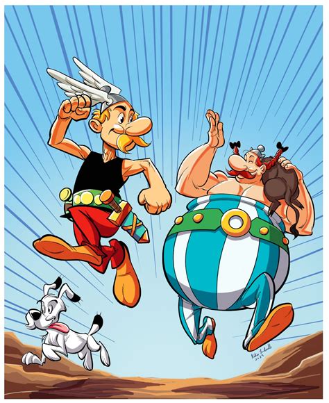 Asterix and Obelix .
